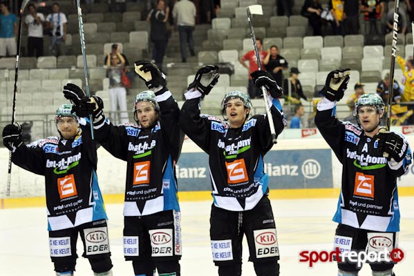 Black Wings Linz, HCB Südtirol, EBEL - Foto © Sportreport