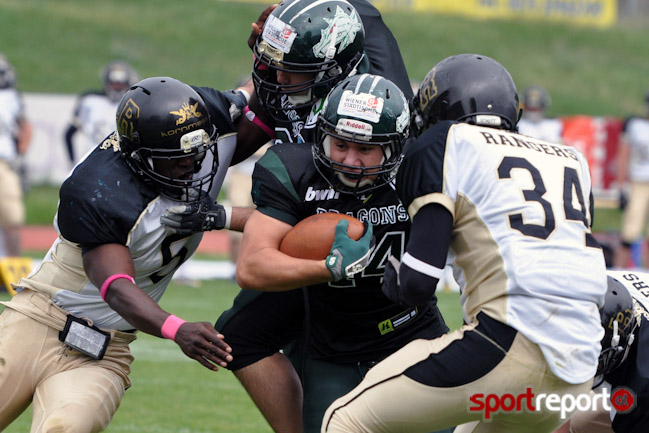 Pflichtsieg eingefahren: Danube Dragons besiegen die Kornmesser Rangers - Foto © Sportreport/Andreas Urban