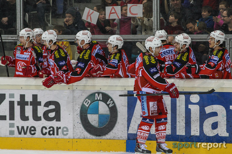 KAC gewinnt gegen den VSV das erste Kärntner Derby der Saison