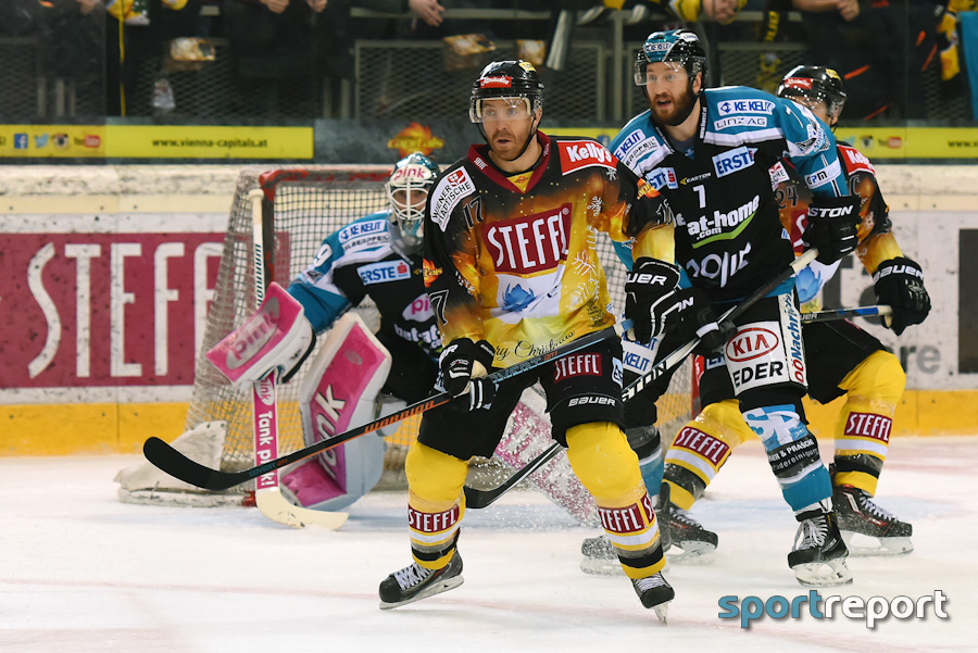 Black Wings Linz, Vienna Capitals, EBEL - Foto © Sportreport