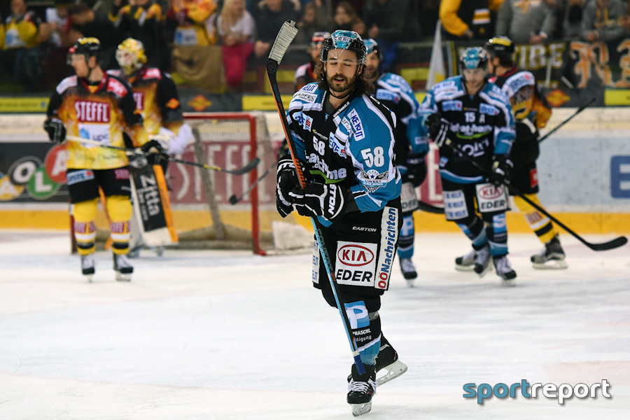 Erste Bank Eishockey Liga, EBEL, Sperre, DOPS, Sebastian Piche, Sebastien Piche, Black Wings Linz, Black Wings Linz vs. HCB Südtirol, Spiel 1, Spiel Eins, Spearing, Stockstich, Video