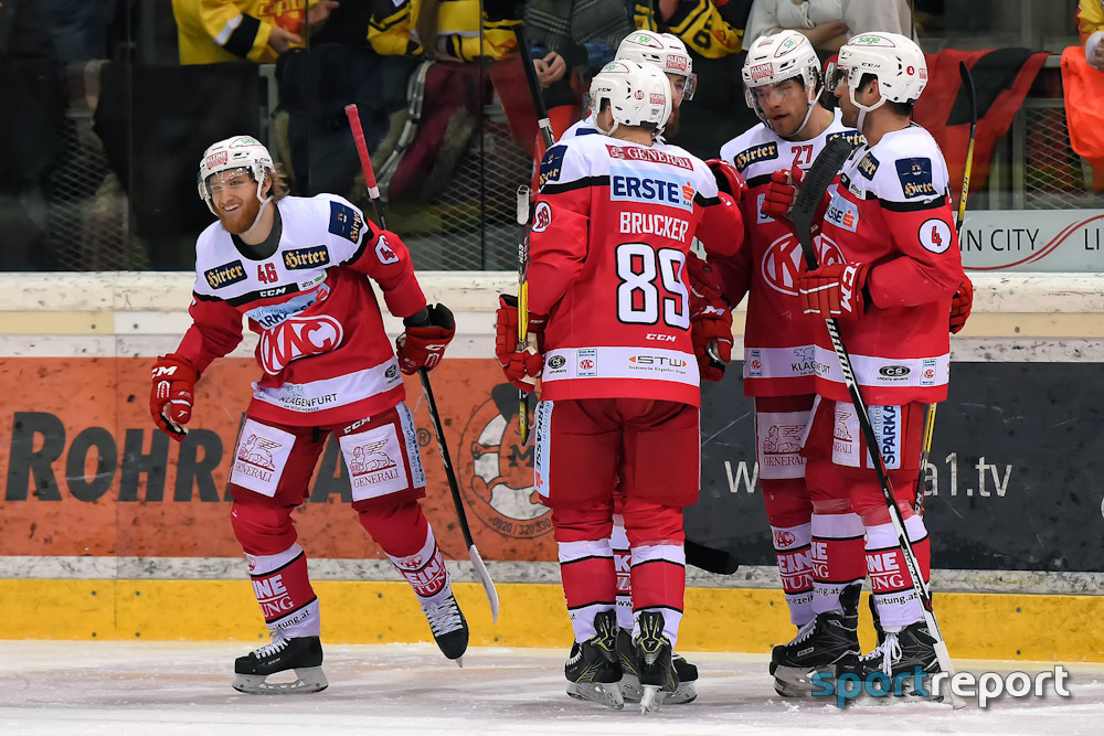 Jubel in Klagenfurt - KAC steht nach Sieg gegen Red Bull Salzburg im Finale - Bild © Sportreport Red Bull Salzburg, KAC, #kacrbs