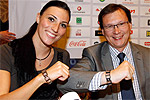 Mirna Jukic und Norbert Darabos