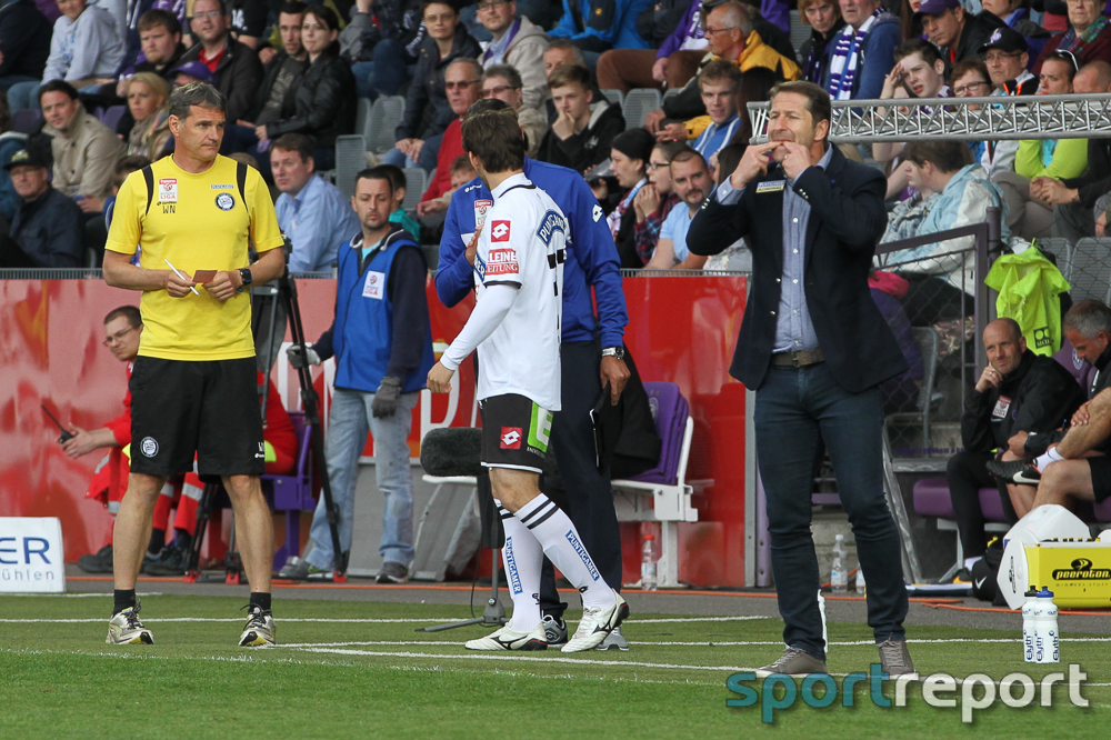 Sturm Graz beschert Franco Foda beim letzten Heimspiel einen Sieg gegen SKN St. Pölten - Bild © Sportreport Fußball, Bundesliga, Tipico Bundesliga, Sturm Graz, SKN St. Pölten, Bericht, Merkur Arena, Sturm Graz vs. SKN St. Pölten, Franco Foda