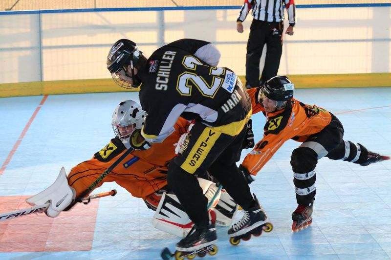 Inline-Skaterhockey, Skaterhockey, Inlinehockey, Finale, Playoff, Tigers Stegersbach, ISHA, Dark Vipers Salzburg, Tigers Stegersbach vs. Dark Vipers Salzburg, Dark Vipers Salzburg vs. Tigers Stegersbach, Spiel Eins