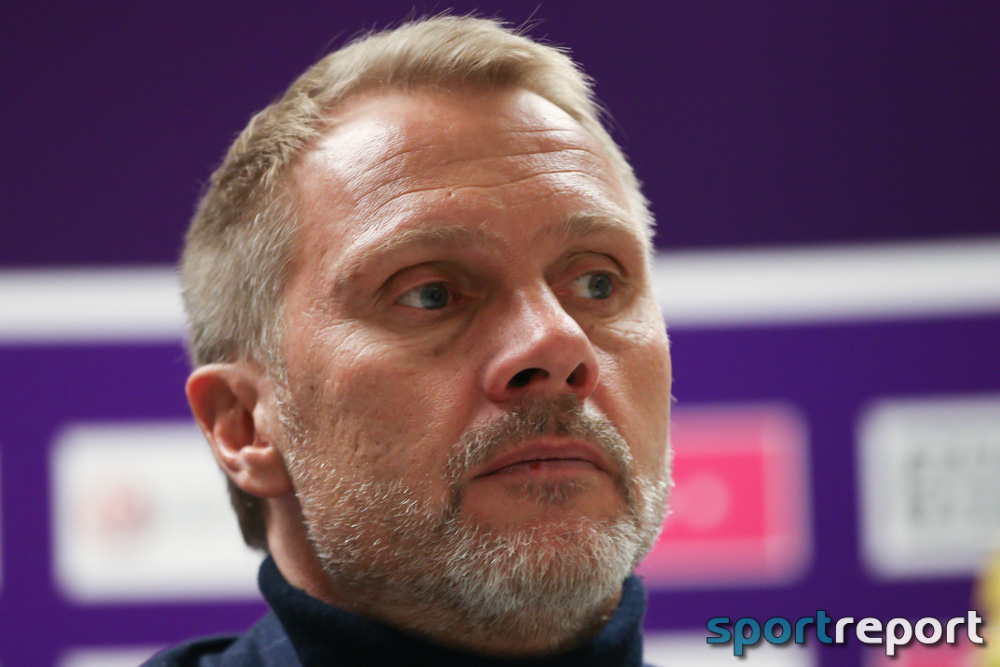 Thorsten Fink (Trainer Austria Wien): „Wir haben in der Situation auf jeden Fall Glück gehabt.“ - Bild © Sportreport Thorsten Fink (Trainer Austria Wien): „Wir haben in der Situation auf jeden Fall Glück gehabt.“