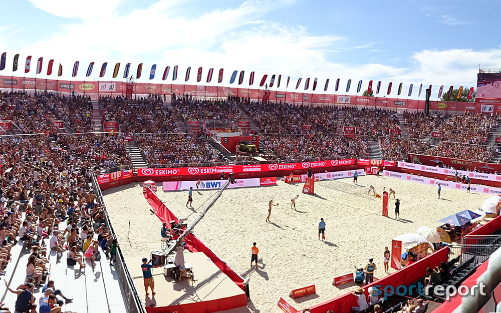 Beachvolleyball, Österreich, FIVB, FIVB World Championships 2017, Donauinsel, IOC-Präsident, Thomas Bach, FIVB-Präsident, Ary S. Graça,  ÖVV, Beachvolleyball-WM, WM,