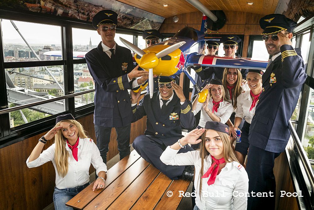 Das Red Bull Air Race machte Wien unsicher 
