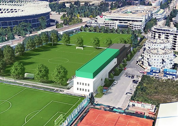 Das neue Trainingszentrum des SK Rapid