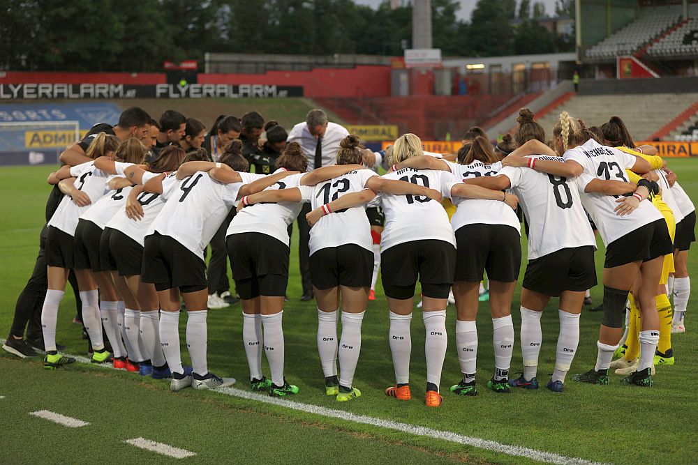 ÖFB Frauen-Nationalteam mit Unentschieden gegen die Slowakei - Bild © Sportreport ÖFB Frauen-Nationalteam mit Unentschieden gegen die Slowakei