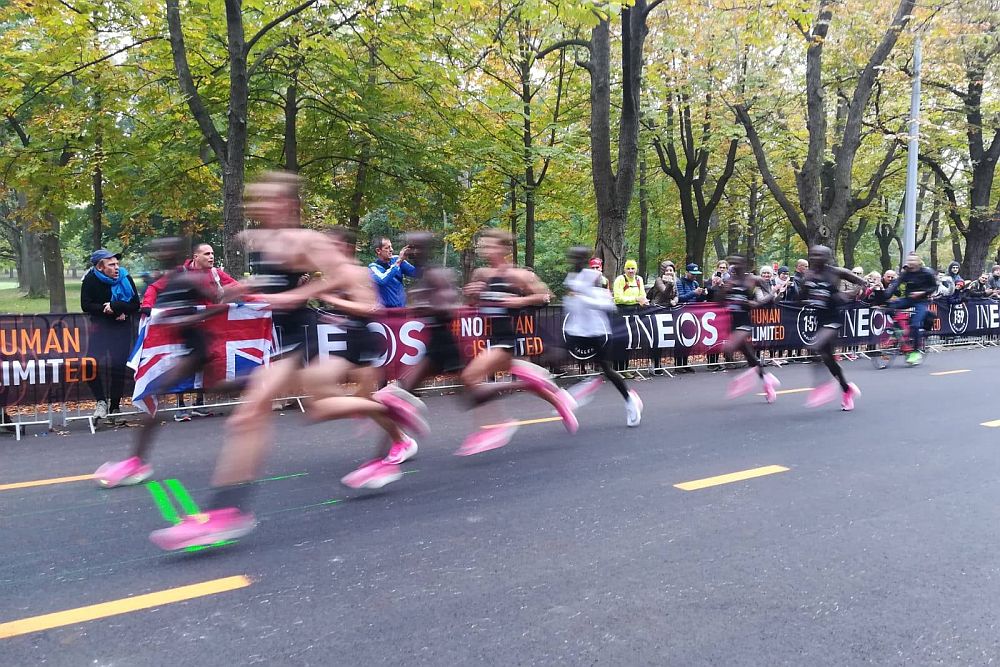 Eliud Kipchoges Lauf in eine neue Dimension