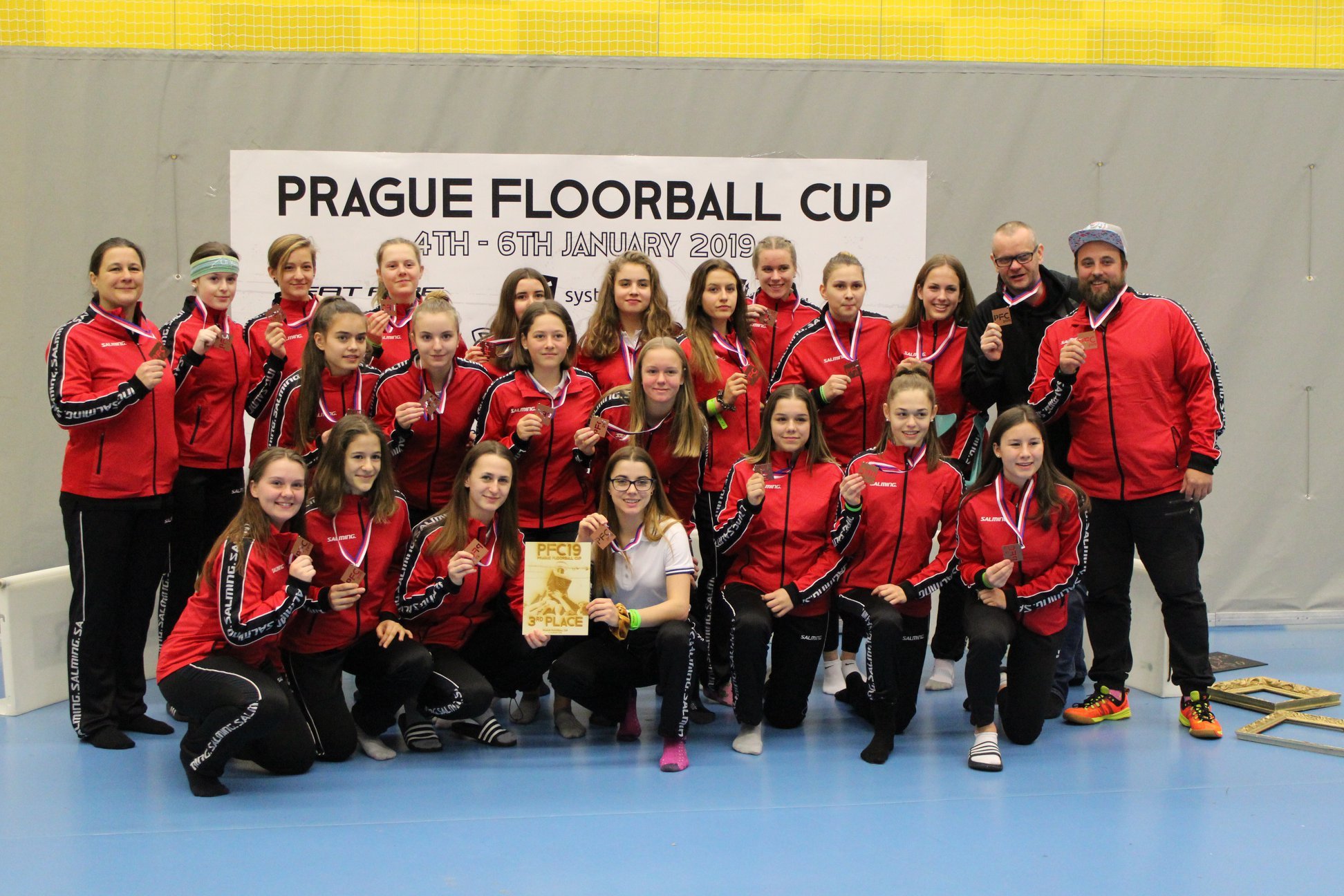 Floorballjuniorinnen PFC 2019