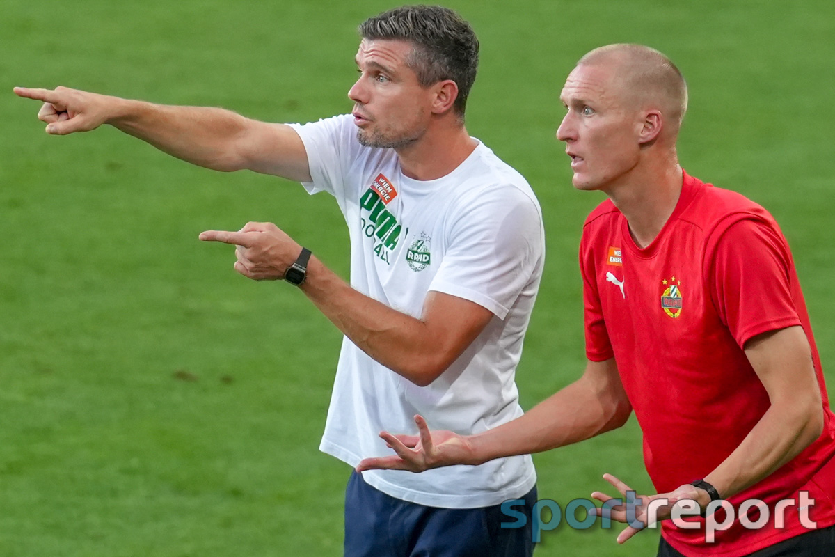 Video: Robert Klauß (Trainer SK Rapid) - die Pressekonferenz nach dem Spiel gegen Trabzonspor