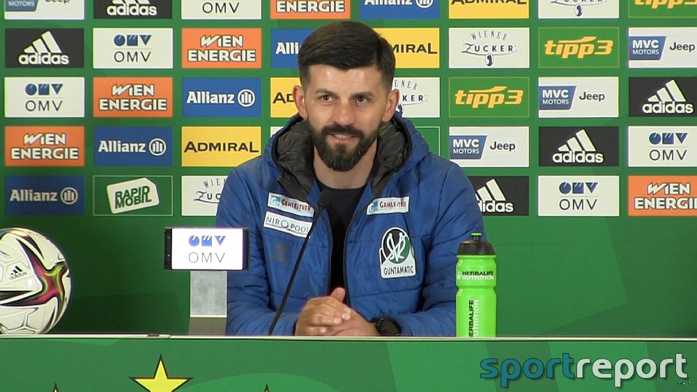 Video: Miron Muslic (Trainer SV Ried) - die Pressekonferenz nach dem Spiel gegen SK Rapid Wien