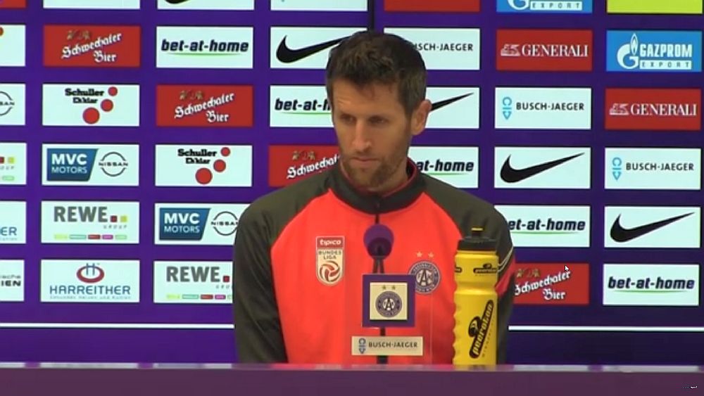 Video: Christoph Schösswendter (Austria Wien) - die Pressekonferenz nach dem Spiel gegen SCR Altach