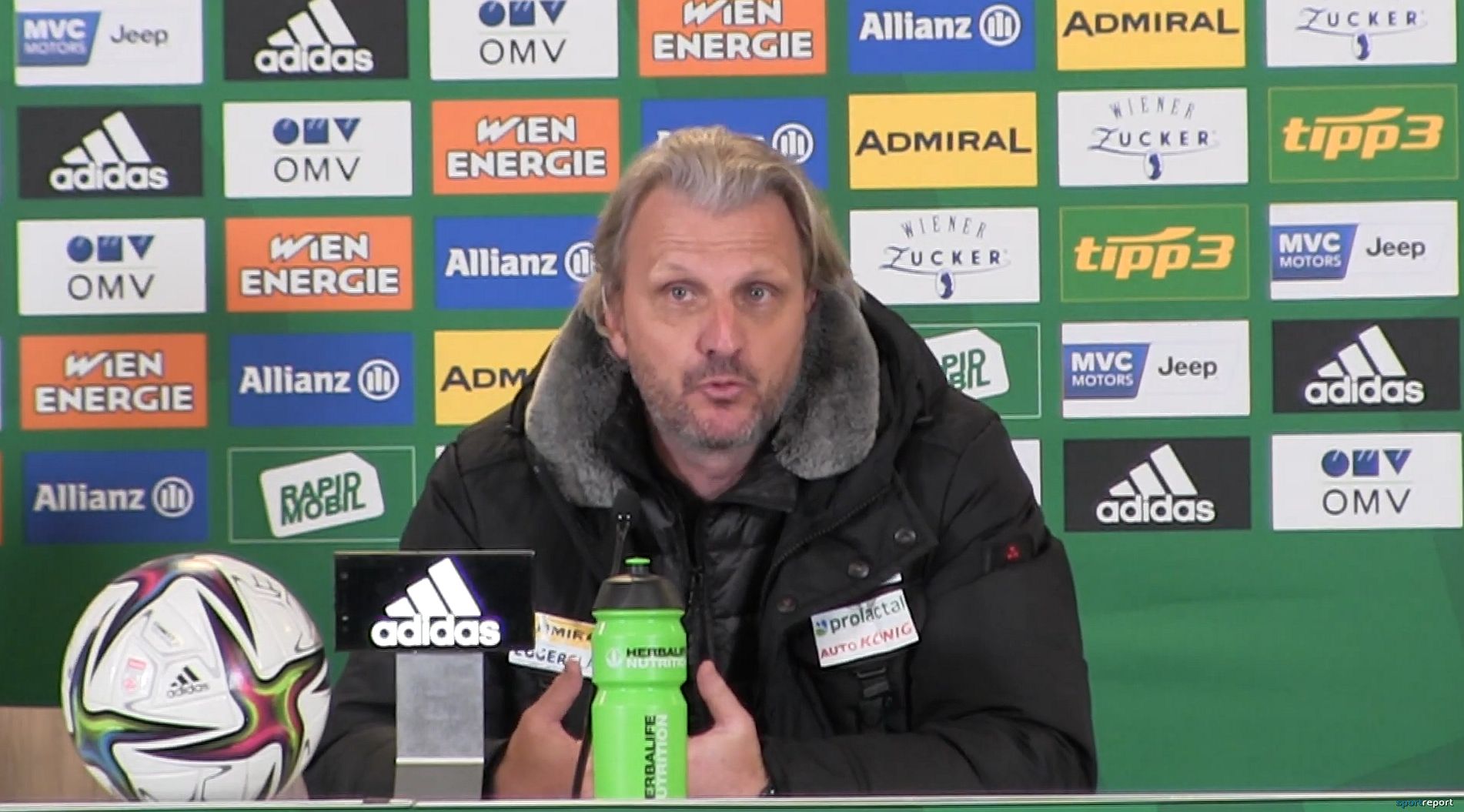 Video: Markus Schopp (Trainer TSV Hartberg) - die Pressekonferenz nach dem Spiel gegen SK Rapid Wien