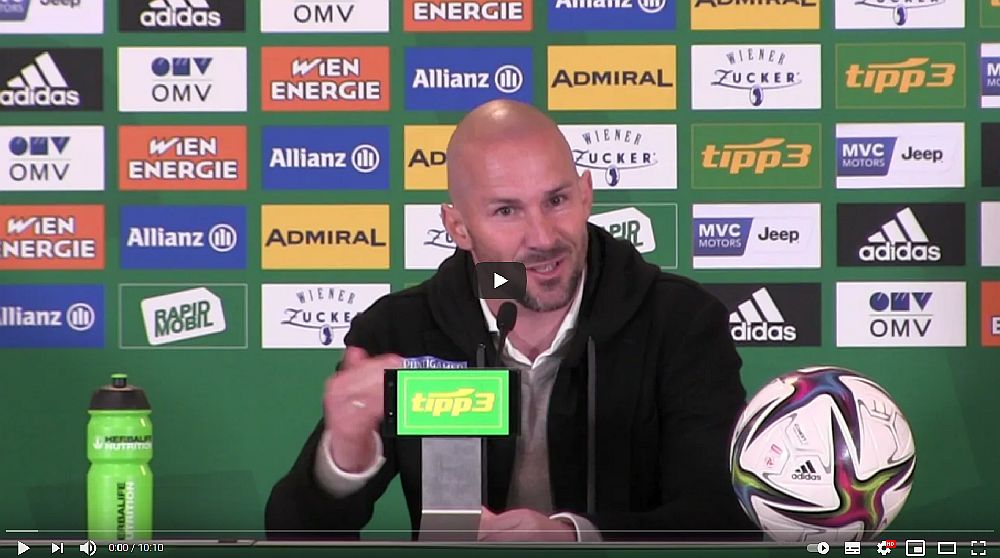 Video Christian Ilzer Trainer Sk Sturm Graz Die Pressekonferenz Nach Dem Spiel Gegen Sk 