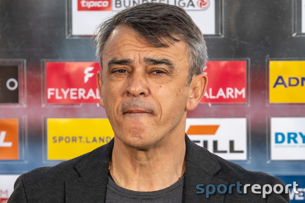 Damir Buric (Trainer Admira) enttäuscht: „Heute haben wir ein Gesicht gezeigt, das mir nicht gefällt“