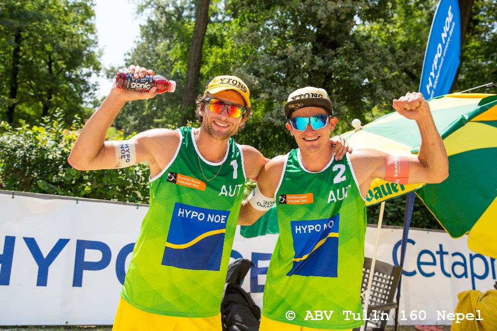 Seidl/Waller holen beim HYPO NOE PRO 160-Turnier Gold