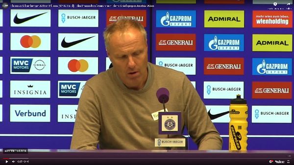 Video: Thomas Silberberger (Trainer WSG Tirol) - die Pressekonferenz nach dem Spiel gegen FK Austria Wien