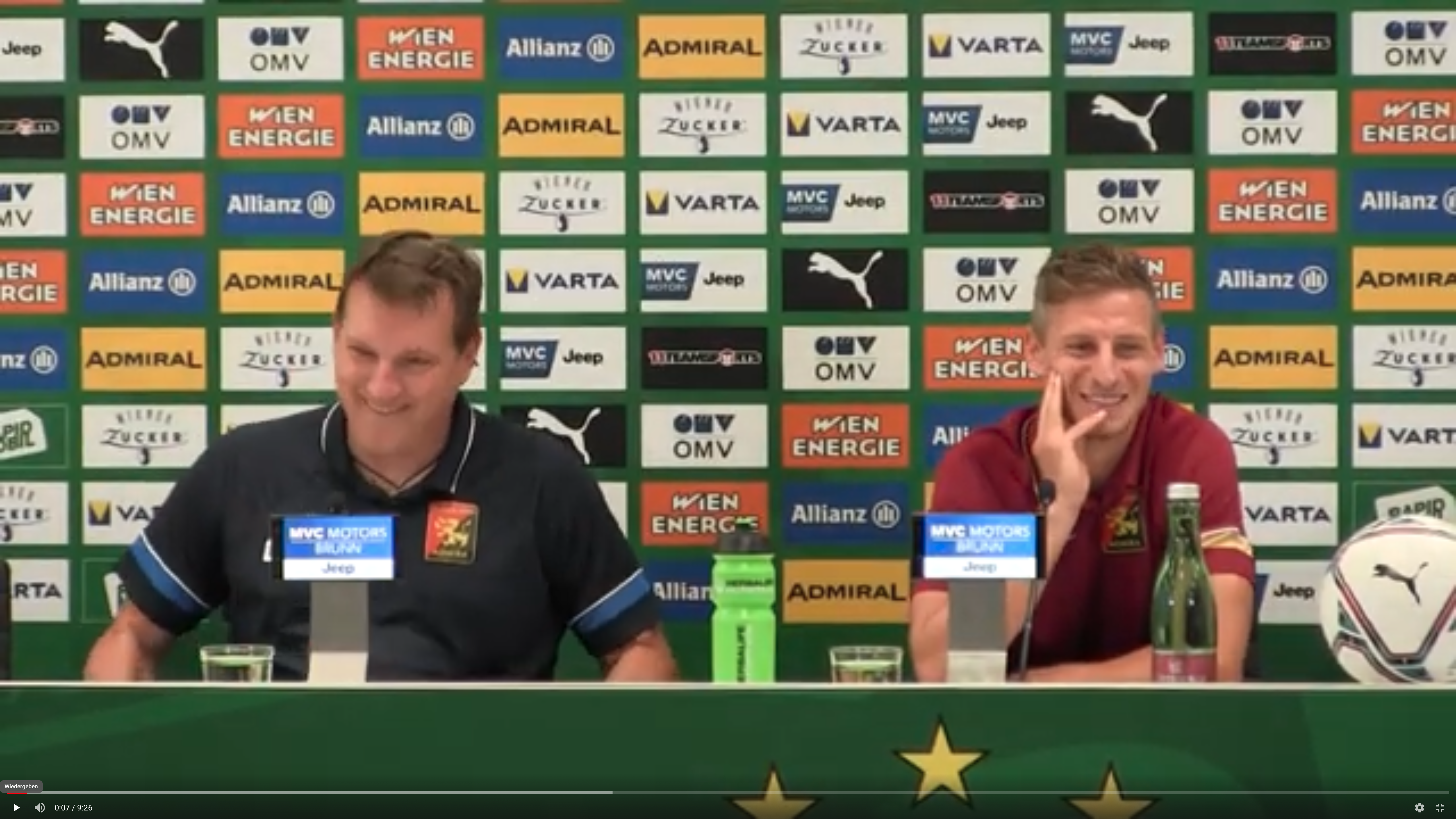 Video: Andreas Herzog (Trainer FC Flyeralarm Admira) - die Pressekonferenz nach dem Spiel gegen SK Rapid Wien