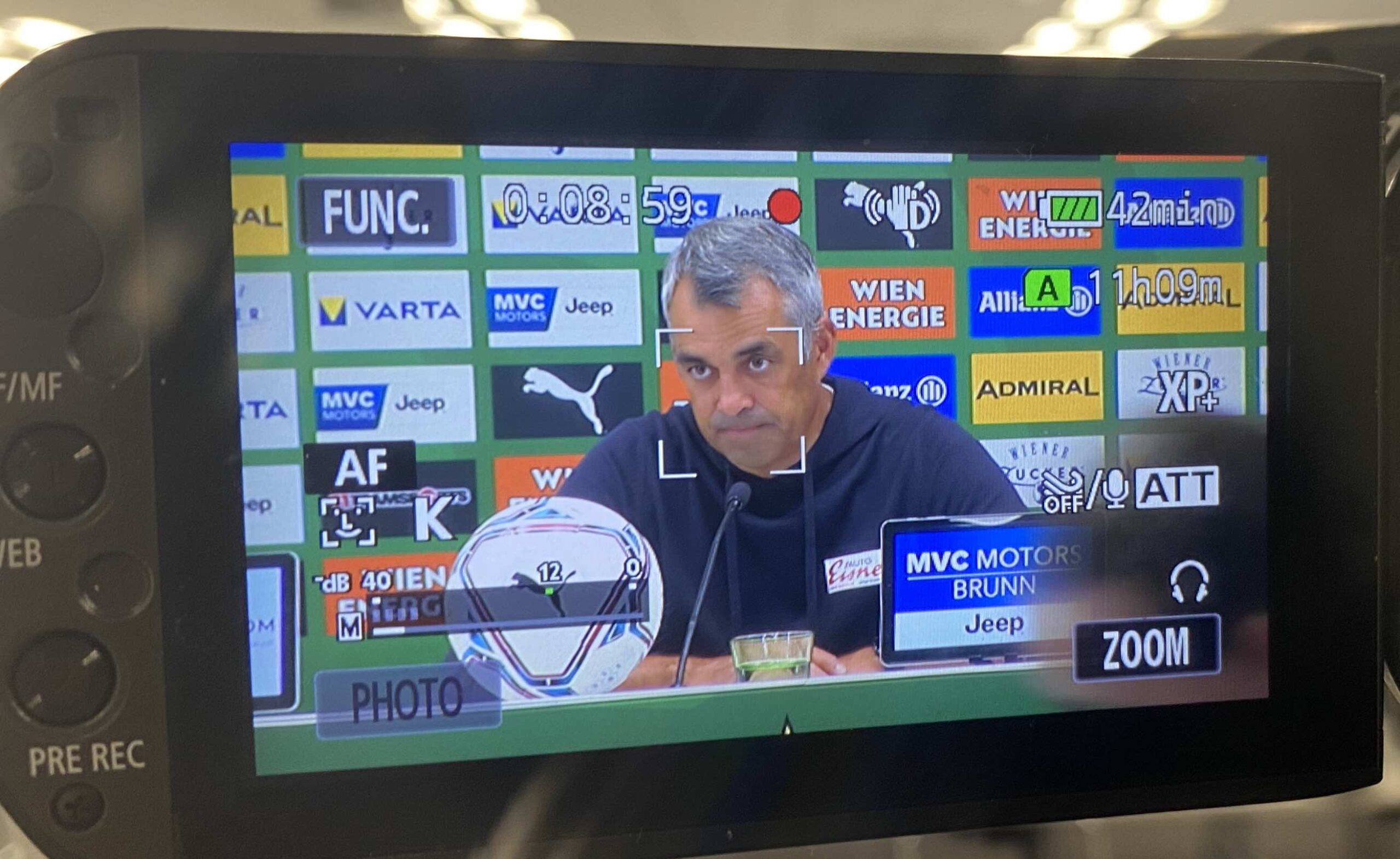 Video: Robin Dutt (Trainer WAC) - die Pressekonferenz nach dem Spiel gegen SK Rapid Wien