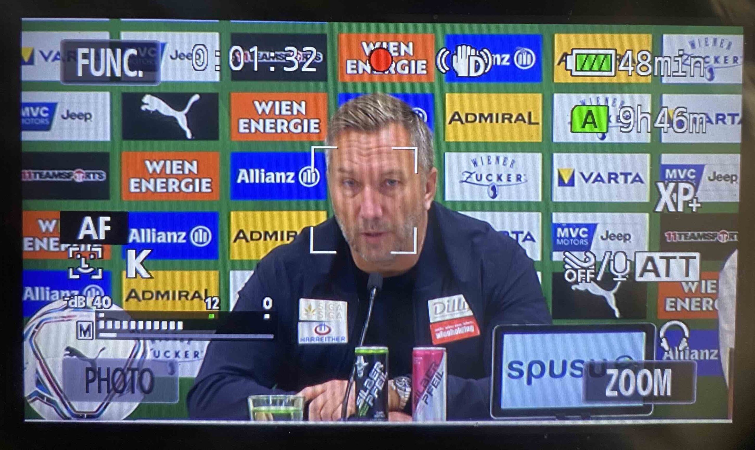 Video: Manfred Schmid (Trainer FK Austria Wien) - die Pressekonferenz nach dem Spiel gegen SK Rapid Wien