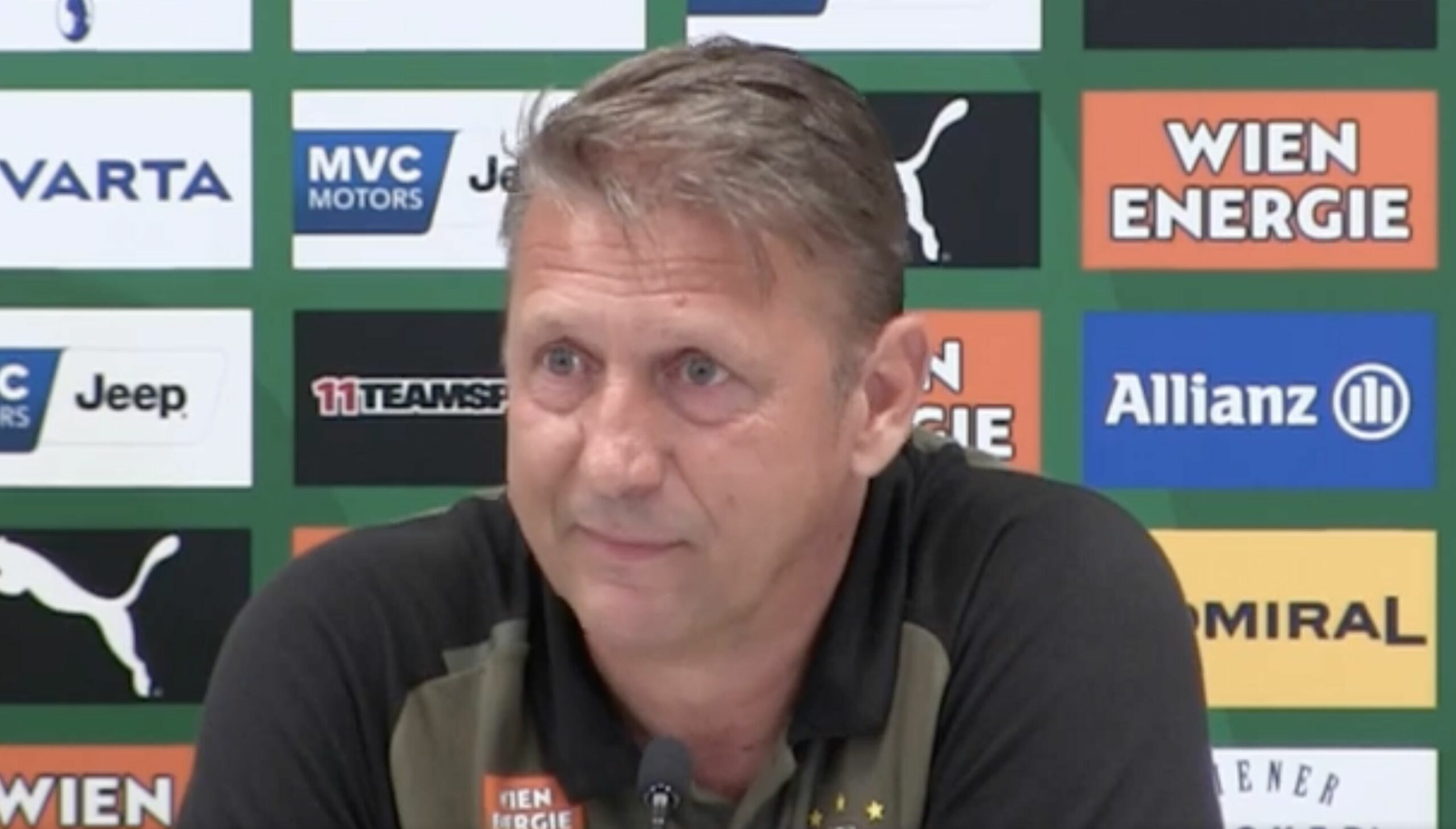 Video: Zoran Barišić (Trainer SK Rapid Wien) - die Pressekonferenz nach dem Spiel gegen Fiorentina