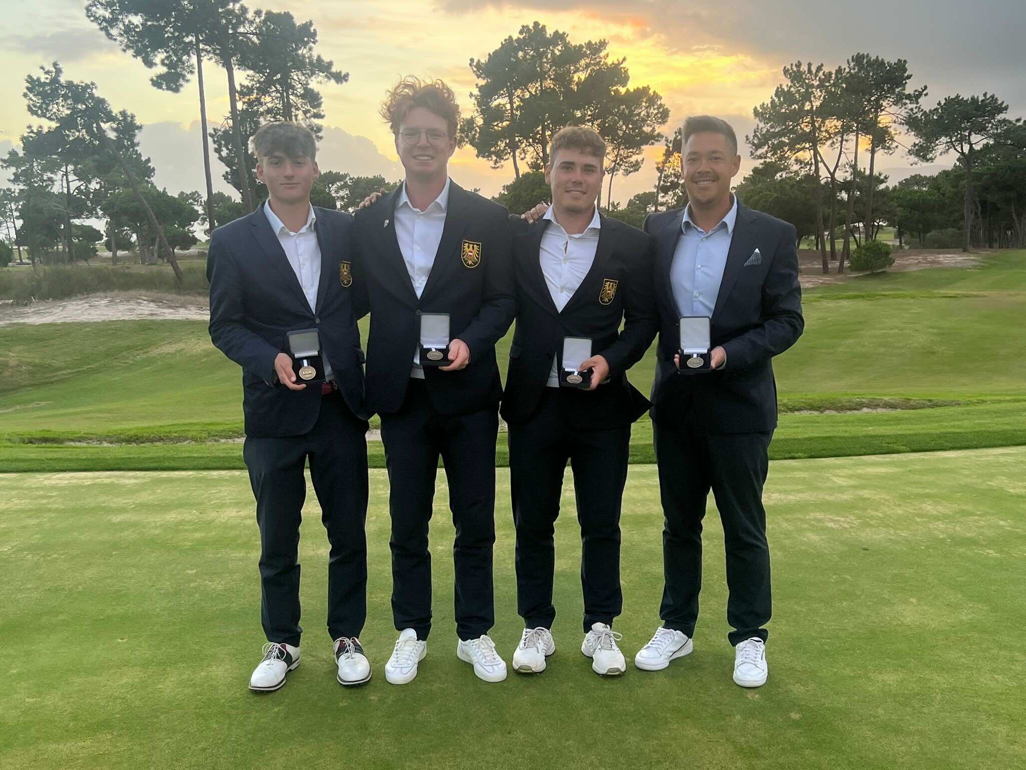 Herren-Team des GC Murhof holt sensationell Bronze bei Club-EM - Bild © GC Murhof Aufmacherbild für Artikel