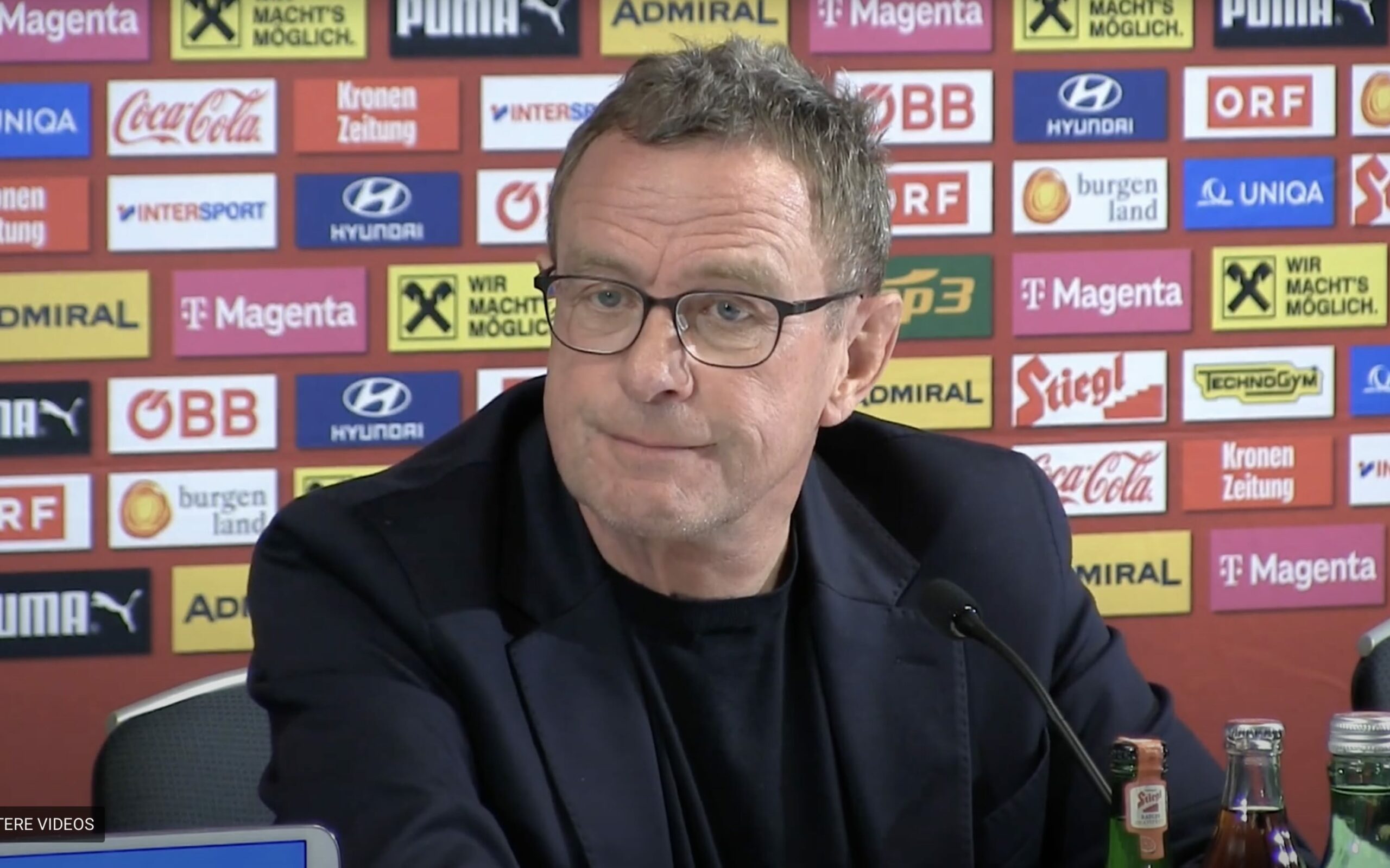 Video: ÖFB Teamchef Ralf Rangnick - die Kaderbekanntgabe für die Testspiele gegen Slowakei und Türkei