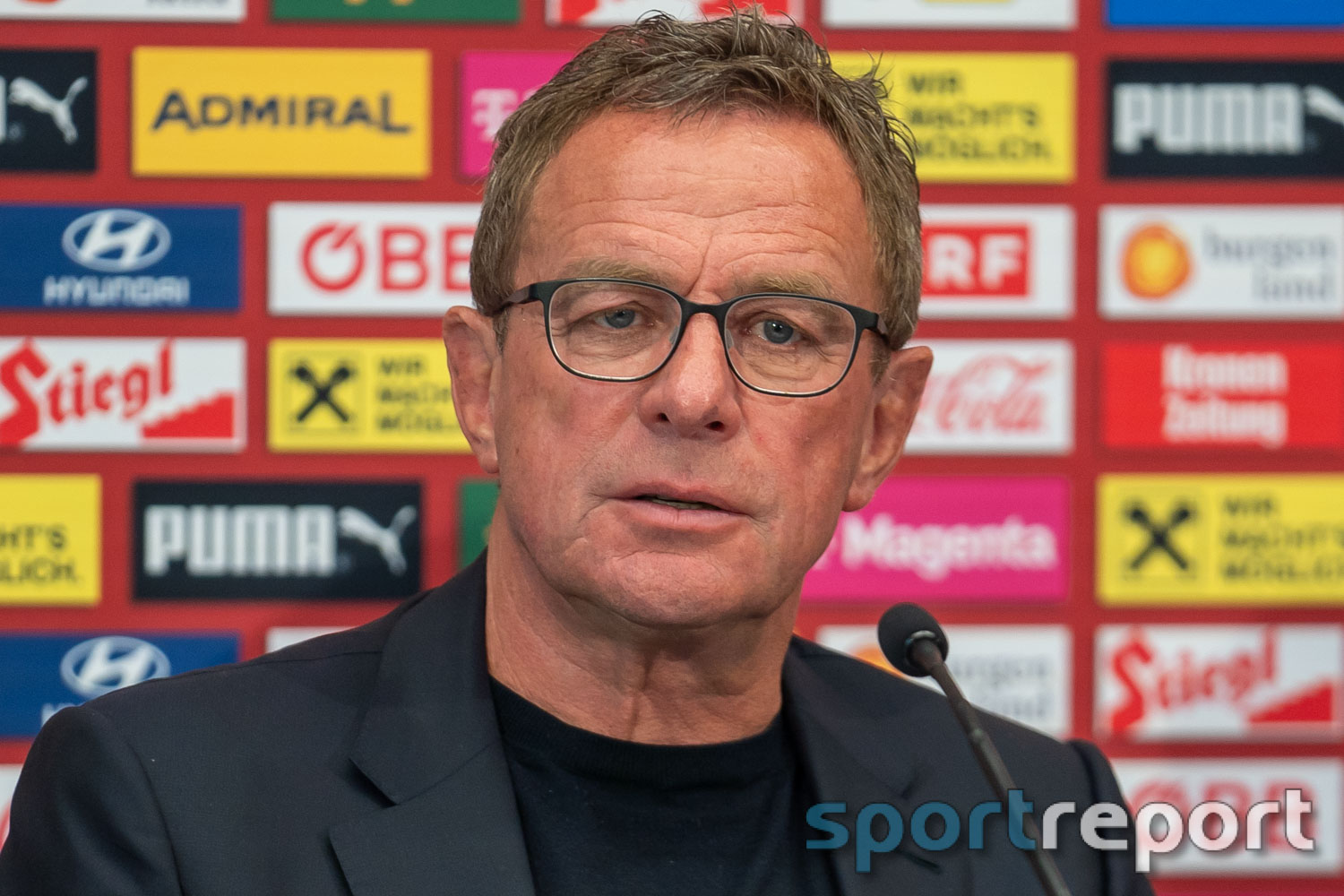 Video: Ralf Rangnick (Trainer ÖFB) - die Pressekonferenz nach dem Spiel gegen Pressekonferenz