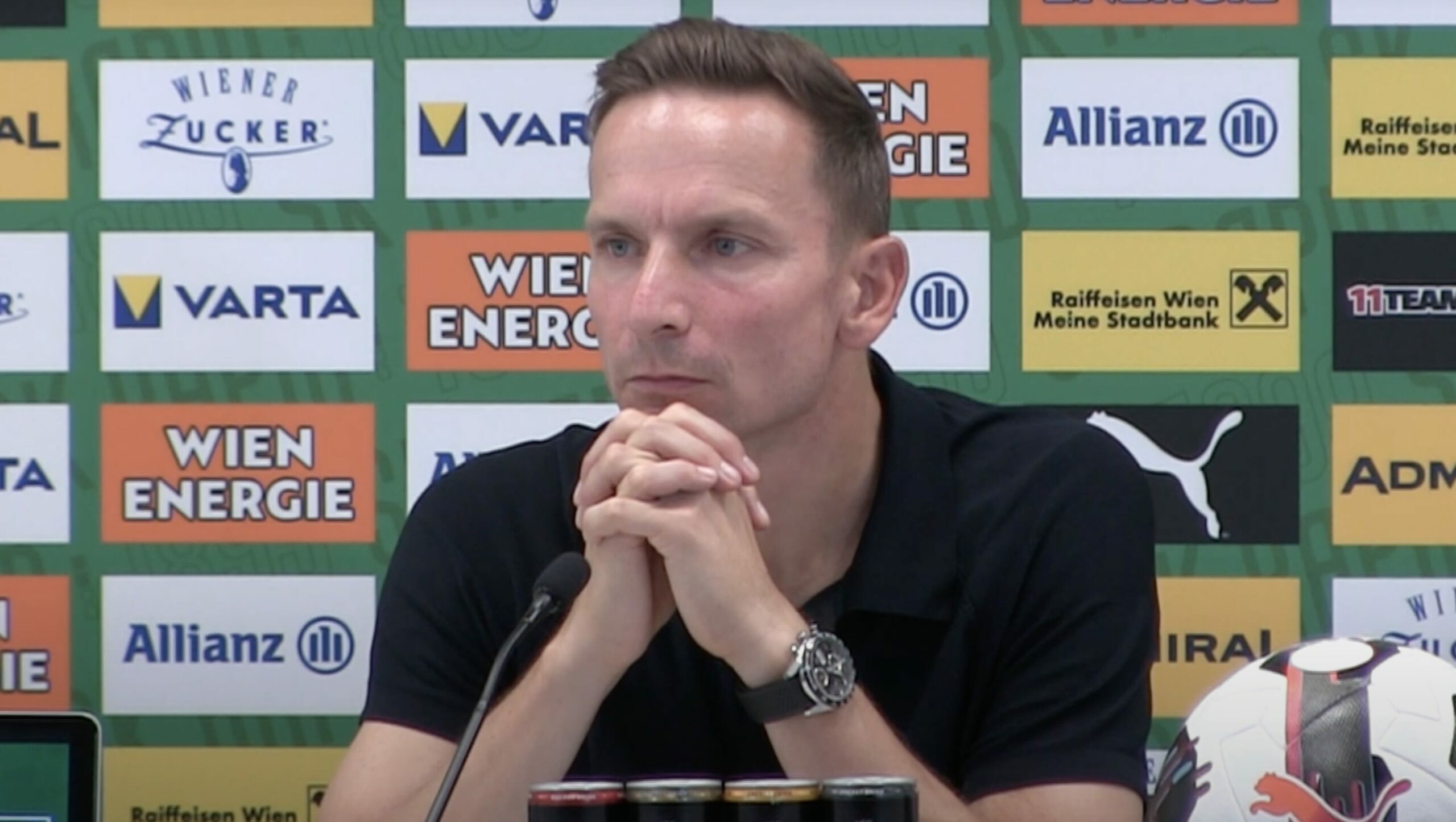 Video: Pepijn Lijnders (Trainer FC Red Bull Salzburg) - die Pressekonferenz nach dem Spiel gegen SK Rapid