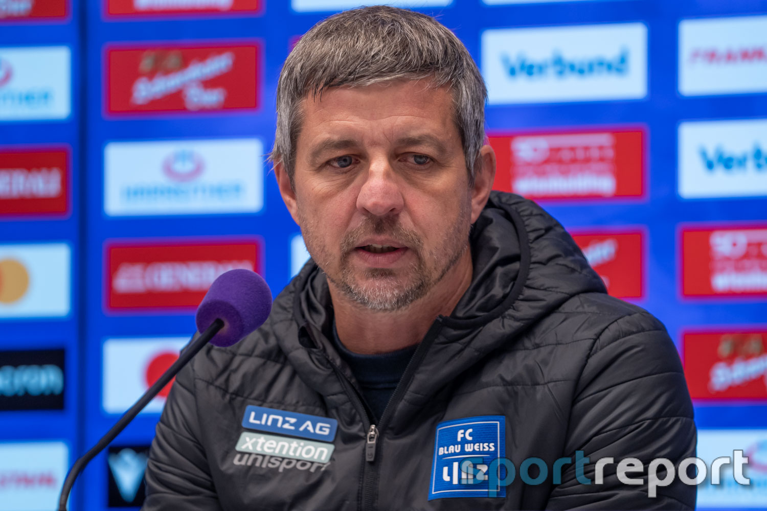 Video: Gerald Scheiblehner (Trainer FC Blau-Weiß Linz) - die Pressekonferenz nach dem Spiel gegen FK Austria Wien