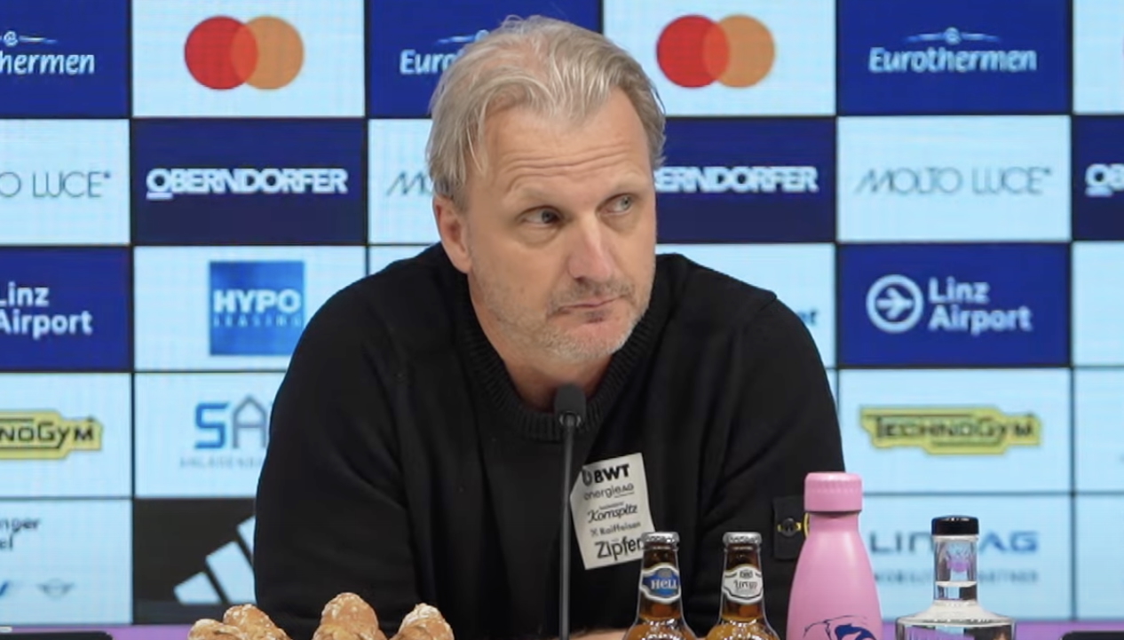 Video: Markus Schopp (Trainer LASK) - die Pressekonferenz nach dem Spiel gegen FK Austria Wien