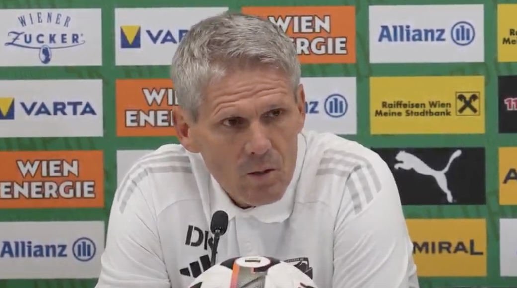 Video: Didi Kühbauer (Trainer WAC) - die Pressekonferenz nach dem Spiel gegen SK Rapid