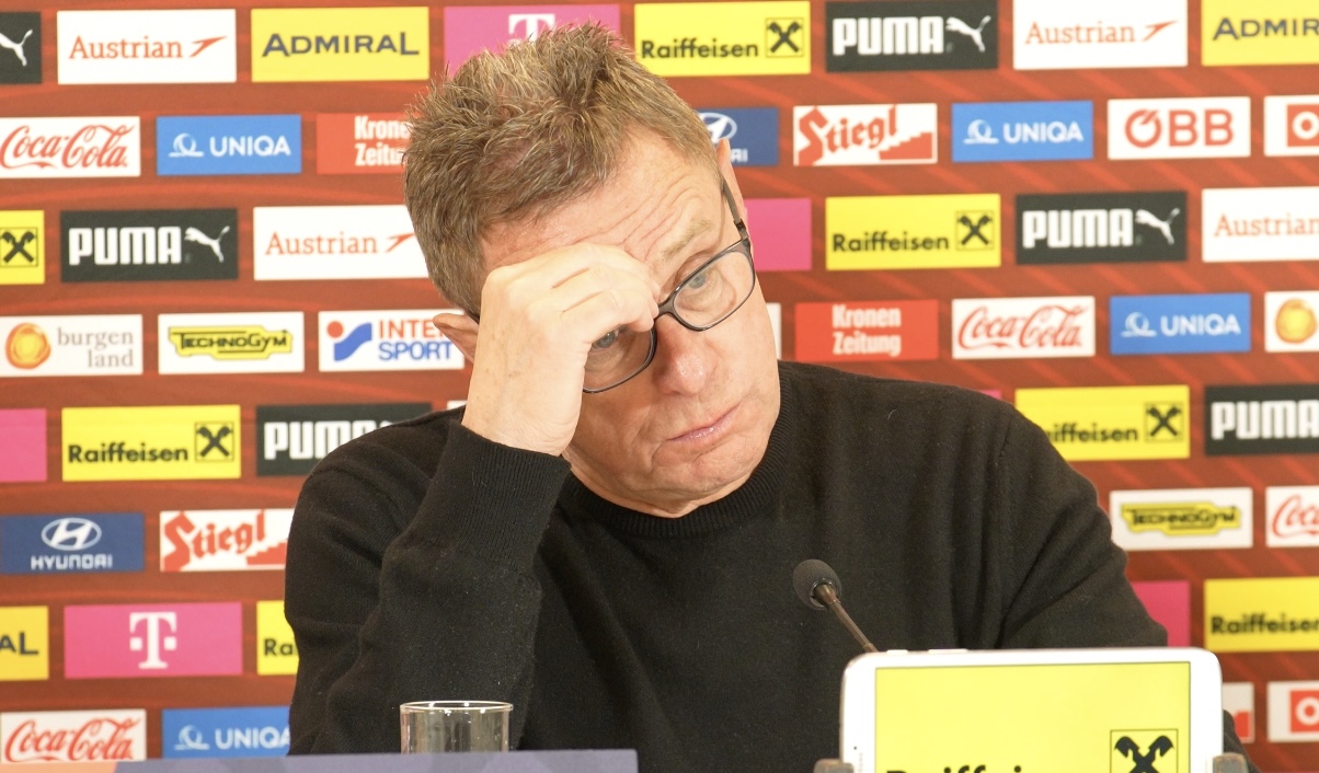 Video: Ralf Rangnick (Trainer Österreich) - die Pressekonferenz nach dem Spiel gegen Serbien