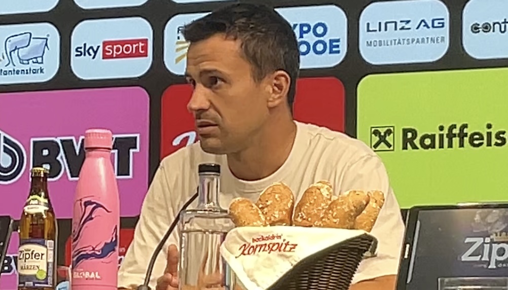 Video: Jaao Sacramento (Trainer LASK) - die Pressekonferenz nach dem Spiel gegen FK Austria Wien