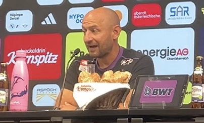 Video: Stephan Helm (Trainer FK Austria Wien) - die Pressekonferenz nach dem Spiel gegen LASK