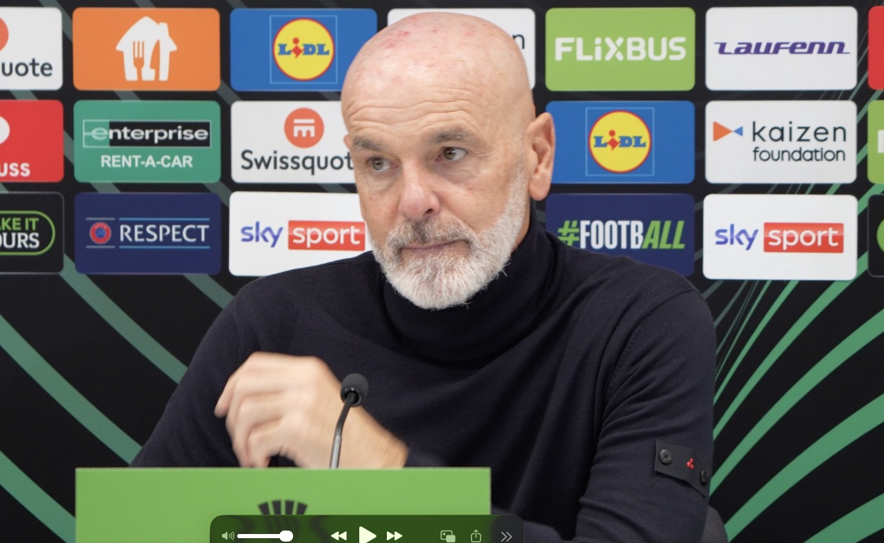 Video: Stefano Pioli (Trainer Fiorentina) - die Pressekonferenz nach dem Spiel gegen SK Rapid