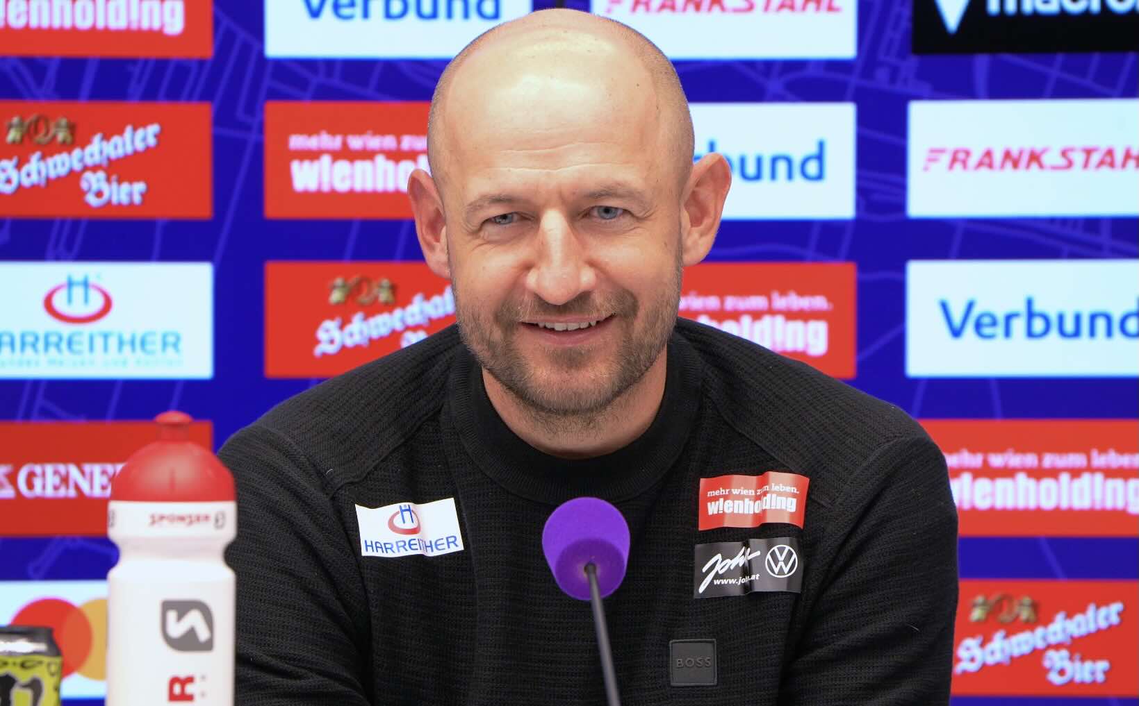 Video: Stephan Helm (Trainer FK Austria Wien) - die Pressekonferenz nach dem Spiel gegen Grazer AK 1902