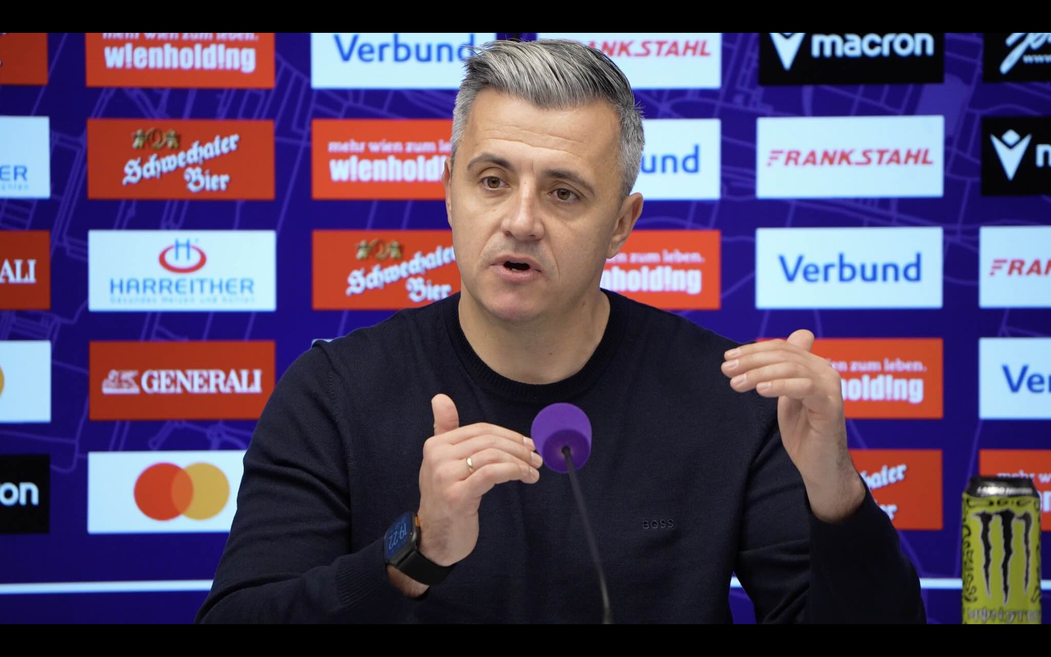 Video: Philipp Semlic (Trainer WSG Tirol) - die Pressekonferenz nach dem Spiel gegen FK Austria Wien