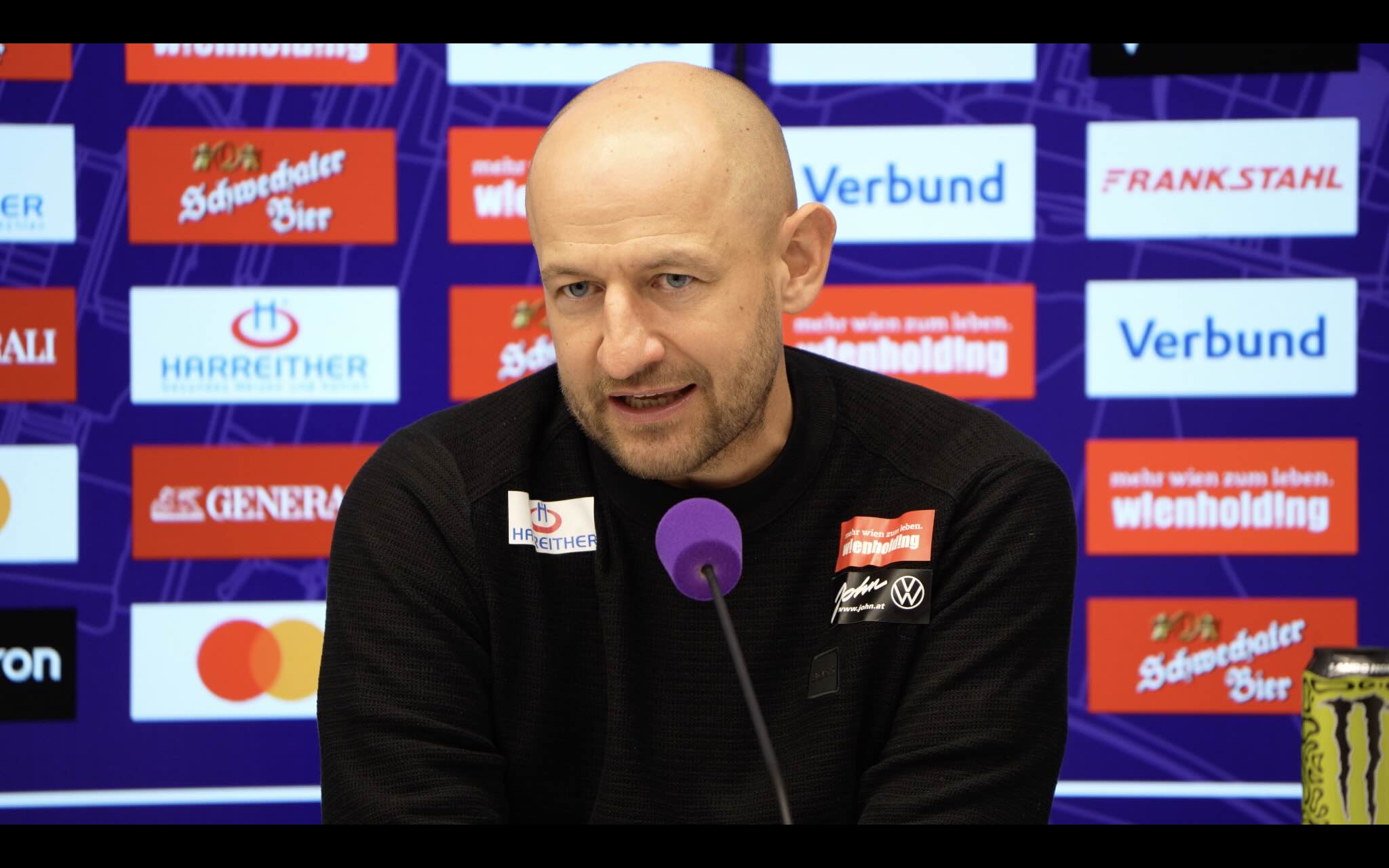 Video: Stephan Helm (Trainer FK Austria Wien) - die Pressekonferenz nach dem Spiel gegen SK Sturm Graz