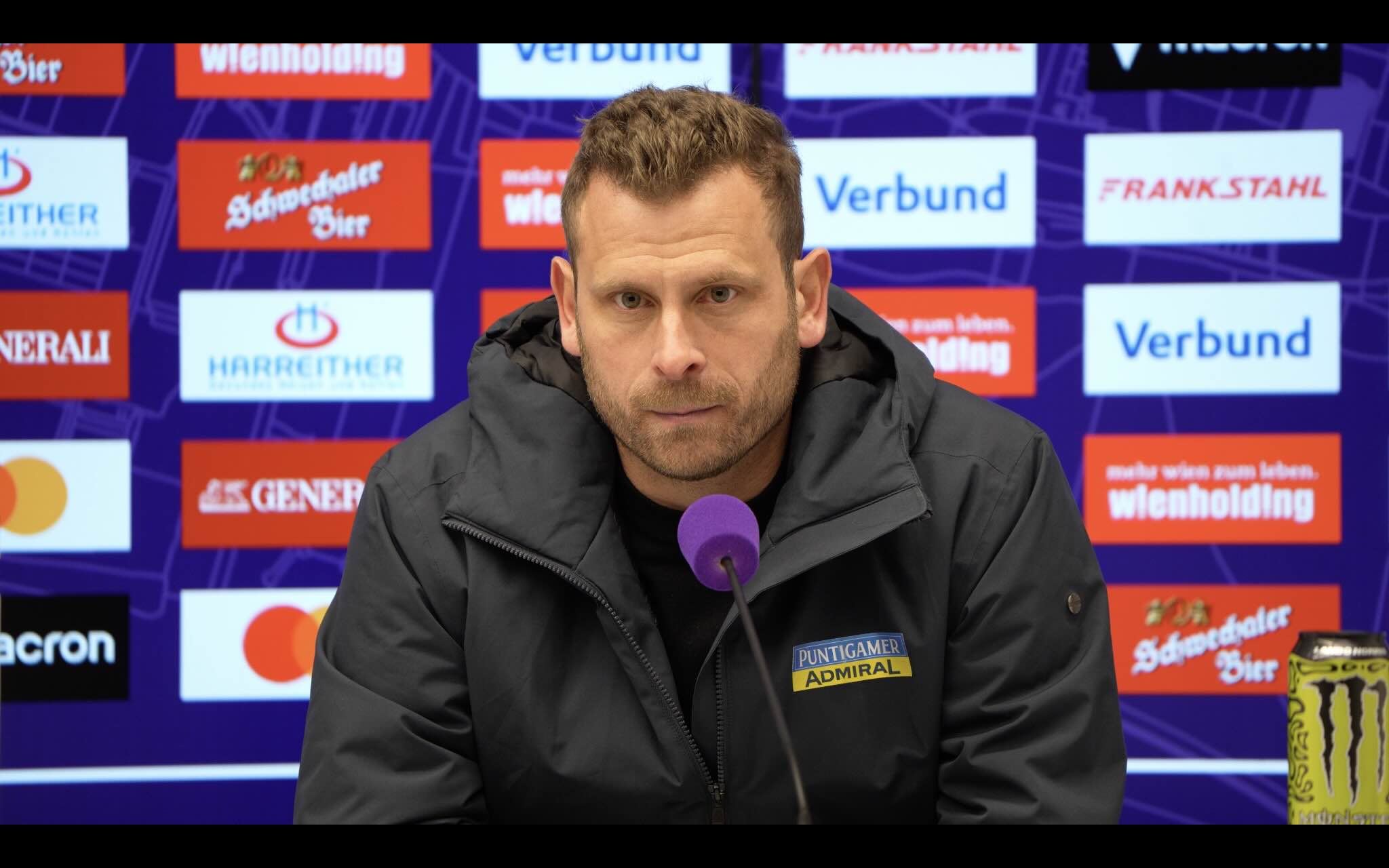 Video: Jürgen Säumel (Trainer SK Sturm Graz) - die Pressekonferenz nach dem Spiel gegen FK Austria Wien