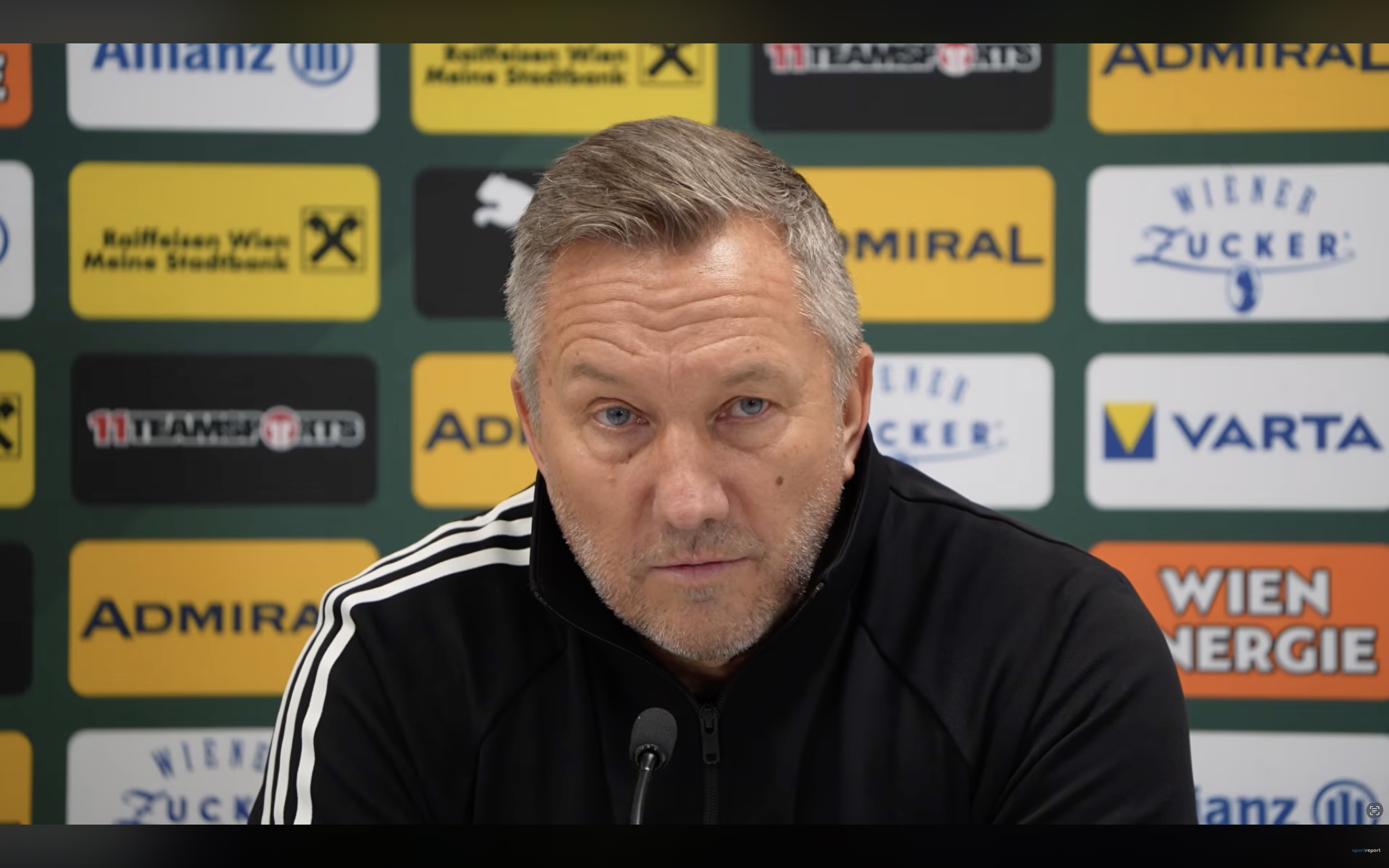 Video: Pressekonferenz mit TSV Hartberg-Trainer Manfred Schmid nach dem 1:1-Unentschieden beim SK Rapid